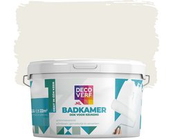 Decoverf badkamer verf 9010 gebroken wit, 2.5L