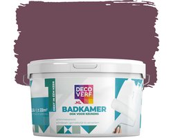 Decoverf badkamer verf aubergine, 2.5L
