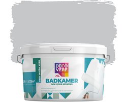 Decoverf badkamer verf kiezelgrijs, 2.5L