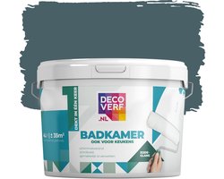 Decoverf badkamer verf petrolblauw, 4L