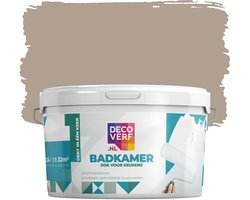 Decoverf badkamerverf 2.5L kaki bruin