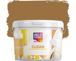 Decoverf clean muurverf karamel, 4L