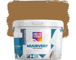Decoverf muurverf mat karamel, 4L