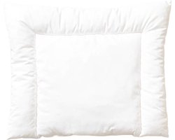 Decoware Baby & Peuter Kussen 40x60 cm - Anti Allergisch Kinderkussen - Eerste Baby Kussen - Wit