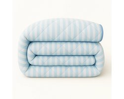 Decoware Dekbed zonder Overtrek - Verkoelende Zomerdekbed - Ademend & Verkoelend - Hoesloos Dekbed Wasbaar - Verkoelingsdeken - 140x220 cm