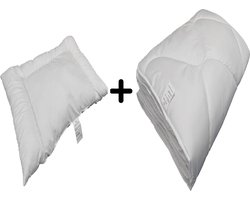 Decoware® enkel dekbed ledikant 100x135 cm + Baby & peuter kussen 40x60 cm