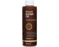 Deense Hout Olie 250ml - Natuurlijke Satijnen Afwerking - Hout Verzorging - Danish Wood Oil 250 ml