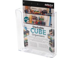 Deflecto folderhouder | ft A4 | 1 opbergvak