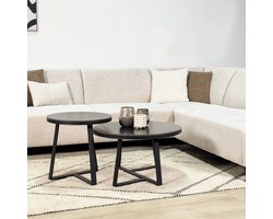 DeGeBe Hoekbank met chaise longue beige chenille stof Manon - rechts - Chenille - Scandinavisch & Basic - 274 x 210 x 84 cm