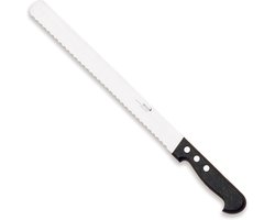Déglon Taartmes – Halvemaanvormige Karteling – Roestvrij Staal – 30 cm – Zwart