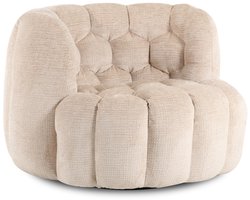 DÉJA Living Draaifauteuil Trones - Beige - 100x98x72cm