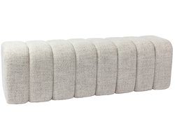 DÉJA Living Eetkamerbank Bogense - Taupe Stof - 160x45x48cm