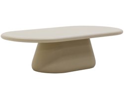 DÉJA Living Loungetafel Riva - Eco Composiet - Ovaal - 140x65x39cm