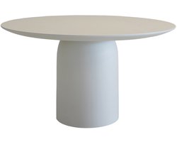 DÉJA Living Tuintafel Dalarö - Greige - Rond - 130x130x76cm