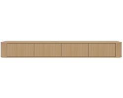 DÉJA Living Tv-meubel Lino - Naturel - 200x40x25cm