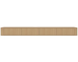 DÉJA Living Tv-meubel Lino - Naturel - 240x40x25cm