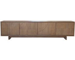 DÉJA Living Tv-meubel Otin - Bruin Hout - 200x40x50cm