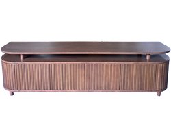 DÉJA Living Tv-meubel Seki - Walnoot Hout - 180x40x50cm