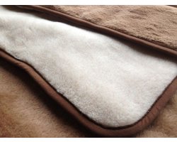 Dekbed 100% Wol - Dubbelzijdig - Puur Australische Merino & Kamelen Wol Blend – Premium Wollen Deken OnceDoce® 2 x 450 g/m² - Warm Ademend Zacht – Woolmark ® Keurmerk - Wasbaar – 160x200cm