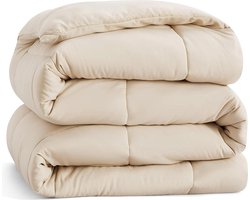 Dekbed, 135 x 200 cm, 4 seizoenen, dekbed voor mensen met allergieën, 300 g/m², dekbedovertrek, super zachte deken, ademende slaapdeken