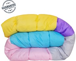 Dekbed bedrukt 240x220cm Colorlines/Kingblue