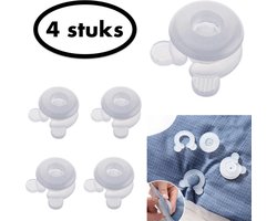 Dekbed Clips - Deken en laken op plaats houden - Dekbedclip - Dekbedovertrek - 4 stuks