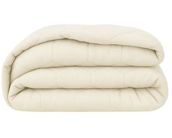Dekbed-Discounter - EazySleep Dekbed Zonder Overtrek 140 x 200 cm - Inclusief 1 kussensloop - Wasbaar op 40 graden - Anti-allergisch - Off White