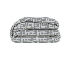 Dekbed-Discounter - EazySleep Dekbed Zonder Overtrek 140 x 200 cm - Inclusief 1 kussensloop - Wasbaar op 40 graden - Verkoelend dekbed - Grijs
