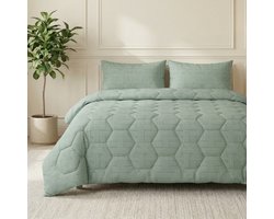 Dekbed-Discounter - EazySleep Dekbed Zonder Overtrek 140 x 200 cm - Wasbaar dekbed - Wasbaar op 40 graden - All season dekbed - Thin Bow