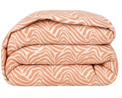 Dekbed-Discounter - EazySleep Dekbed Zonder Overtrek 200 x 200 cm - Inclusief 2 kussenslopen - Wasbaar op 40 graden - Anti-allergisch - Zebra Roze