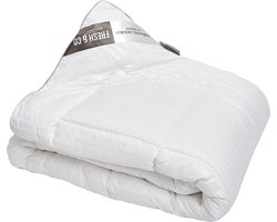 Dekbed-Discounter - Fresh and Co Dekbed 200 x 200 cm - Microdons - Alle seizoenen - Wasbaar op 40 graden - Hypoallergeen en huisstofmijtwerend - Wit