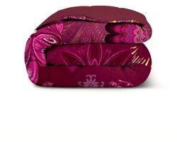 Dekbed-Discounter - Fresh and Co Dekbed Zonder Overtrek 140 x 200 cm - Inclusief 1 kussensloop - Wasbaar op 40 graden - Anti-allergisch - Ornamental Elegance