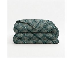 Dekbed-Discounter - Fresh and Co Dekbed Zonder Overtrek 140 x 200 cm - Verkoelend - Wasbaar dekbed - Zonder Hoes - Inclusief kussensloop - Groen