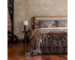 Dekbed-Discounter - Fresh and Co Dekbedovertrek 200 x 200/220 cm - Verkoelend Katoen - Dubbele instopstrook - Wassen op 40 graden - Inclusief 2 kussenslopen - Wild Fantasy