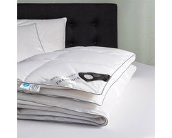 Dekbed-Discounter - Presence Dekbed 200 x 220 cm - 60% Dons - Verkoelend dekbed - Wasbaar op 40 graden - Lichtgewicht, soepel en uitstekend isolerend - Wit