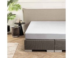 Dekbed-Discounter Waterdichte Matrasbeschermer - Wit - Maat: 90 x 200 cm