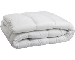 dekbed Enkel- Tweepersoons - Lits-jumeaux - 240x220 cm- Anti Allergie -Wit