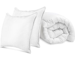 Dekbed + gratis kussen - Ultra Soft Dekbed - 200x200cm - dekbed geschikt voor alle seizoenen