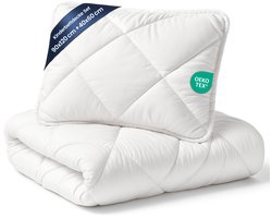 Dekbed ledikant baby 90x120 cm - zacht en ademend kinderbed dekbed perfect voor wieg en peuterbed comfortabel en geschikt voor alle seizoenen Oeko-tex-certificaat 90 x 120
