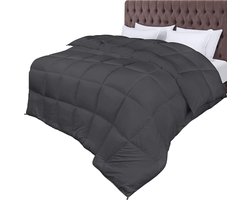 Dekbed - Zwaar Dekbed - Warmte & Comfort - Boxnaden Vulling - 180x200 cm - Grijs