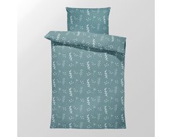 Dekbedovertrek 100% Katoen Premium - 140 x 200cm - 1 persoon - Bladje