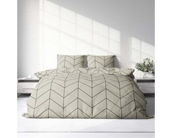 Dekbedovertrek 100% Katoen Premium - 240 x 220cm (Lits-jumeaux) - Grate