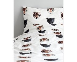 Dekbedovertrek 140 x 200 cm - Dekbedovertrek meisje - Studio Ditte Panthera