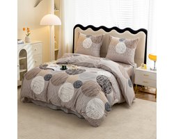 Dekbedovertrek 160x200 3-delig Cirkels Diverse Patronen