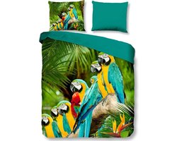 Dekbedovertrek - 240x220cm - Tweepersoons - Lits Jumeaux - Inclusief Kussenslopen - 100% Zacht Microfiber - Multicolor