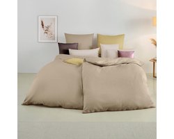 Dekbedovertrek - Beddengoed \ beddengoedset_, 4-Piece_ Bed Linen 135 x 200 cm, Set of 2 + Pillowcase, 80 x 80 cm