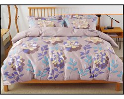 Dekbedovertrek Bloemen motief 150x200cm Housse de Couette Fleurie 150x200cm