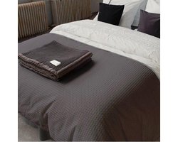 Dekbedovertrek Dommelin - Bari Zilver - Eenpersoons