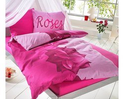Dekbedovertrek Fleur Roses-200 x 200/220 cm