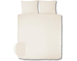 Dekbedovertrek Luxe Hotel collectie - 200 x 200 / 220 cm - 100% katoen/satijn 300TC - creme